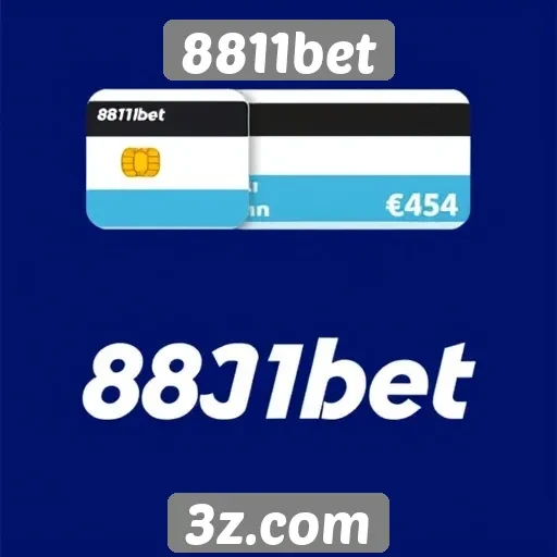 Métodos de pagamento aceitos pela 8811bet